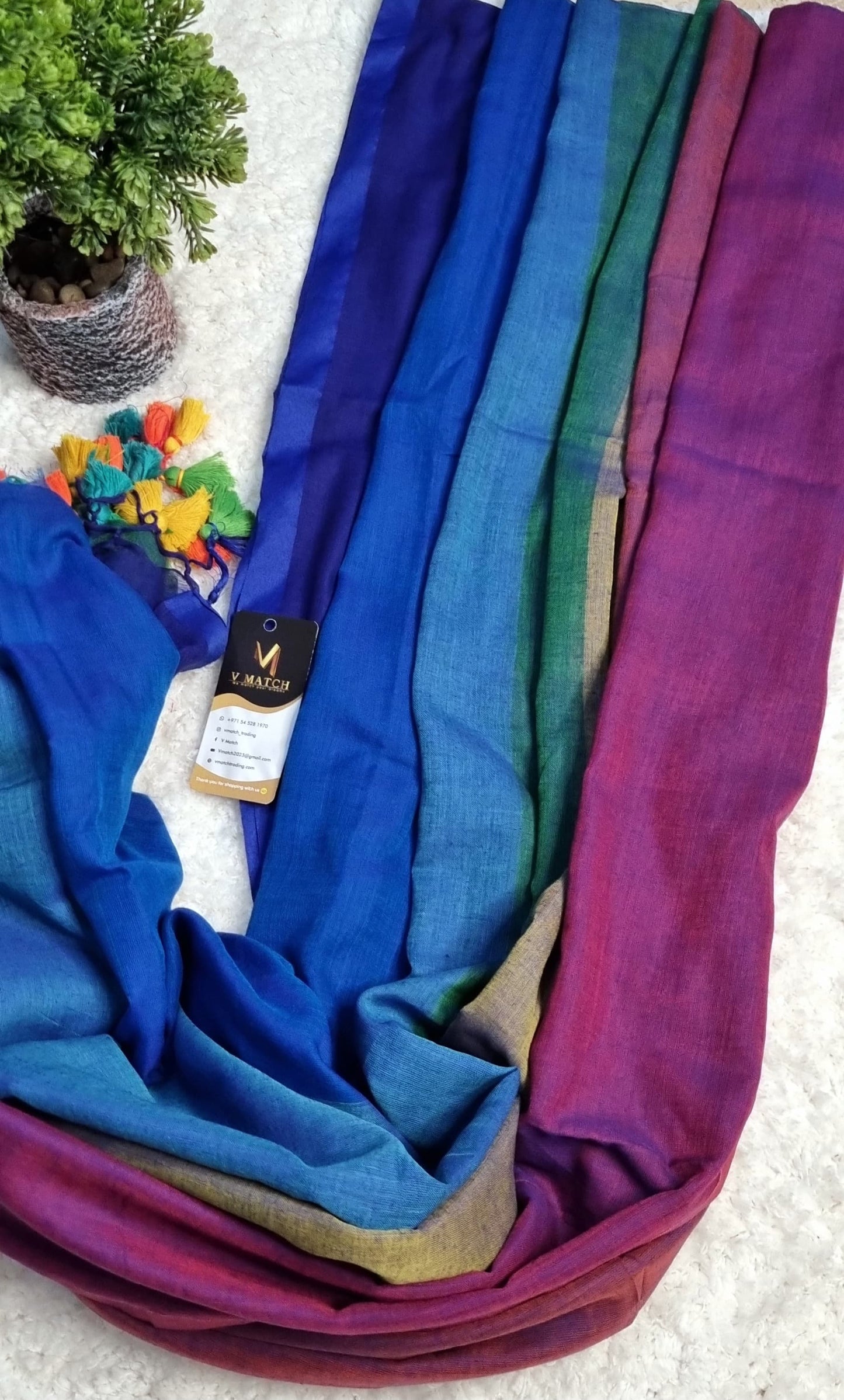 18NOV25. 100 COUNT MULCOTTON SAREE