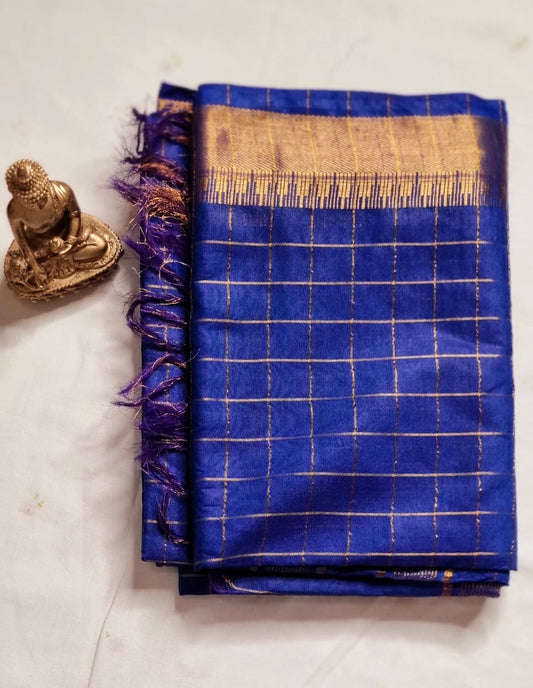 07SR25. Maheshwari Silk Saree.