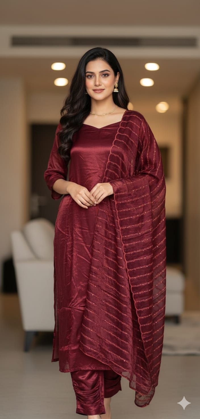 19226.The Regal Fendi 3-Piece Silk  Suit Set.