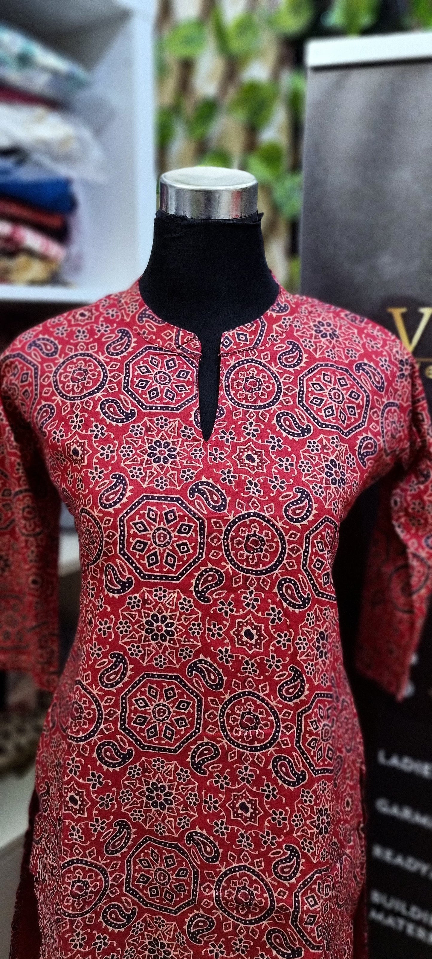 1SEP25.Ajrakh Co-ord Set