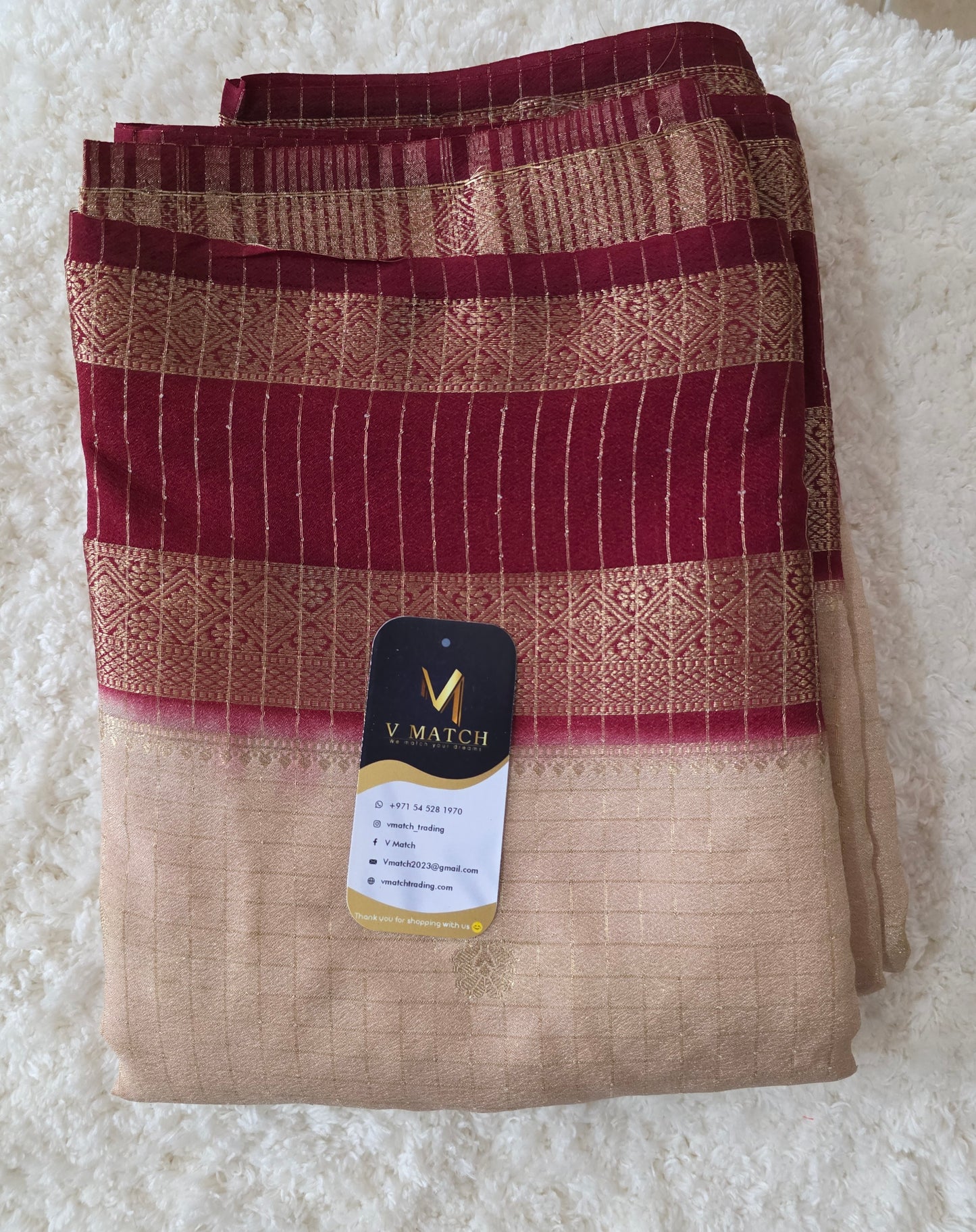 71126. Georgette Banarasi Saree