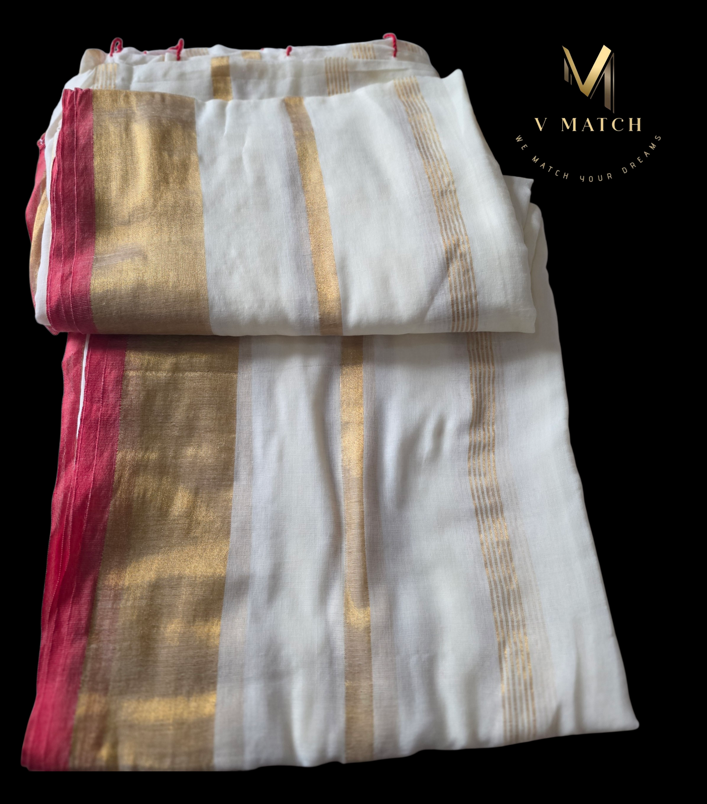 V1426. Mulcotton Saree.