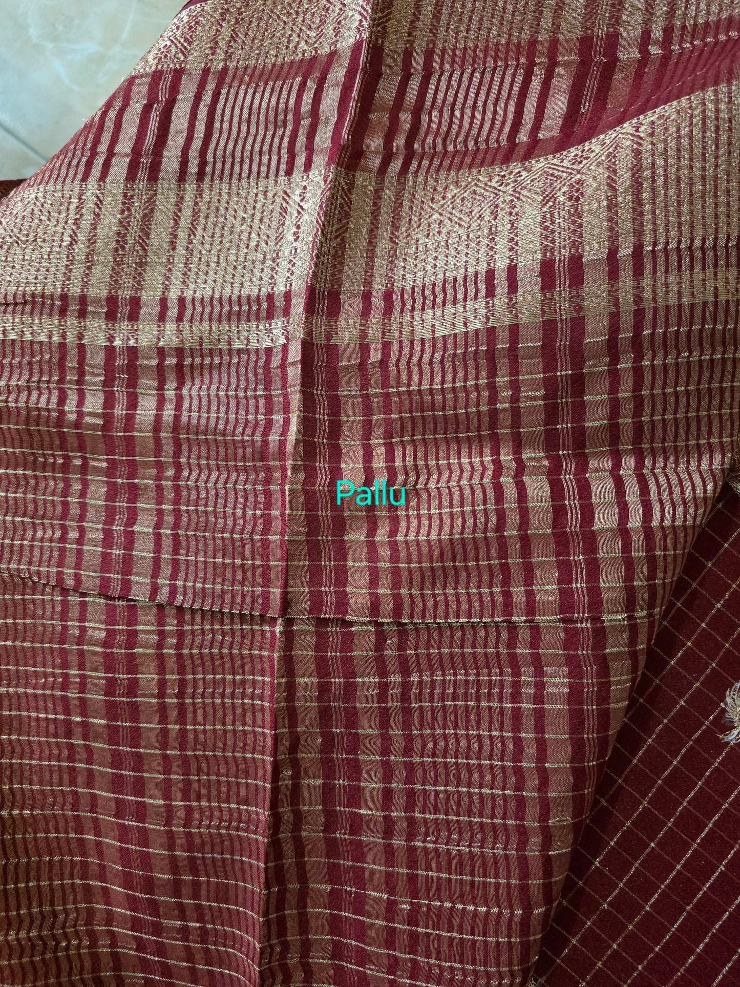 71126. Georgette Banarasi Saree