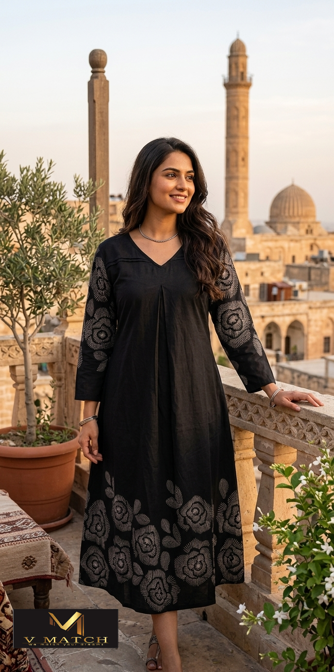 73926 Premium Cotton A line Top