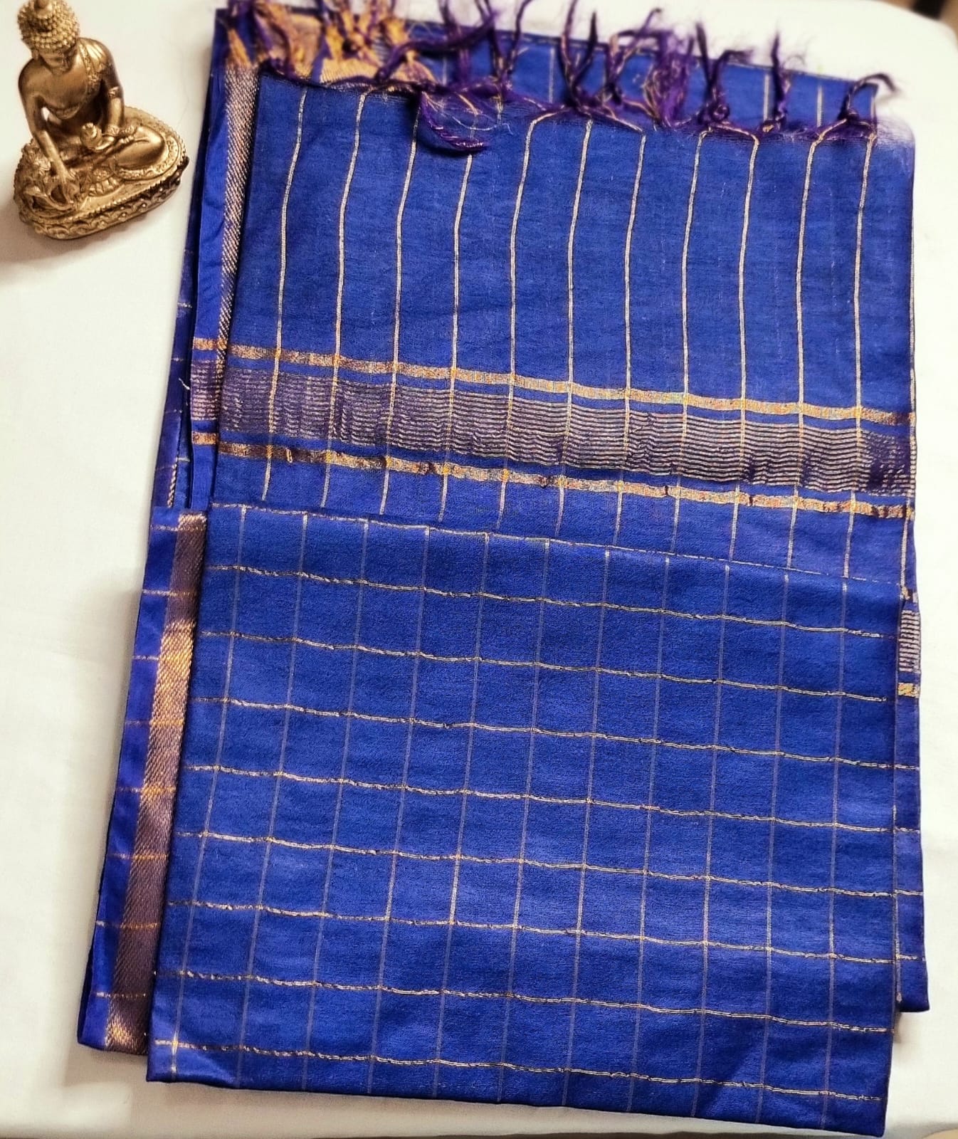 07SR25. Maheshwari Silk Saree.